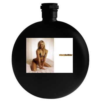 Stacy Keibler Round Flask