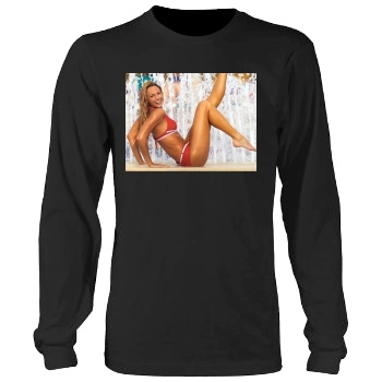 Stacy Keibler Men's Heavy Long Sleeve TShirt