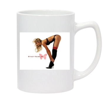 Stacy Keibler 14oz White Statesman Mug