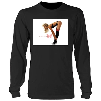 Stacy Keibler Men's Heavy Long Sleeve TShirt