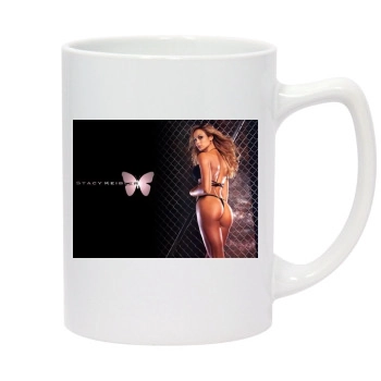 Stacy Keibler 14oz White Statesman Mug