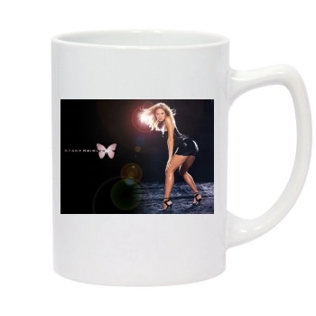 Stacy Keibler 14oz White Statesman Mug