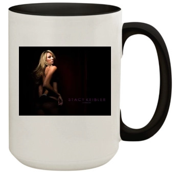 Stacy Keibler 15oz Colored Inner & Handle Mug