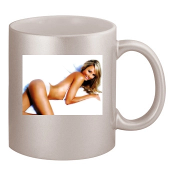 Stacy Keibler 11oz Metallic Silver Mug