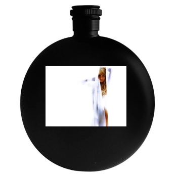 Stacy Keibler Round Flask