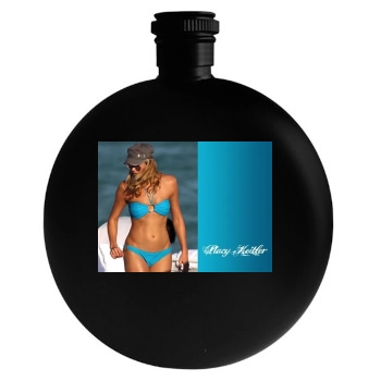 Stacy Keibler Round Flask