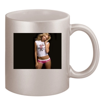 Stacy Keibler 11oz Metallic Silver Mug