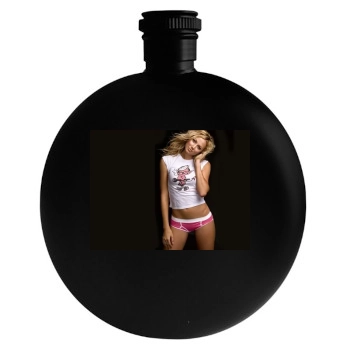 Stacy Keibler Round Flask