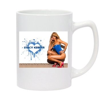 Stacy Keibler 14oz White Statesman Mug