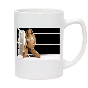 Stacy Keibler 14oz White Statesman Mug