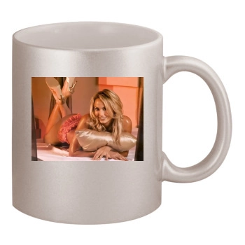 Stacy Keibler 11oz Metallic Silver Mug