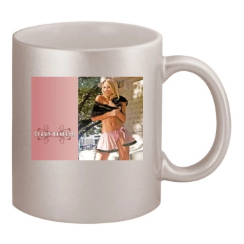 Stacy Keibler 11oz Metallic Silver Mug