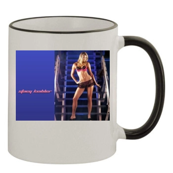 Stacy Keibler 11oz Colored Rim & Handle Mug