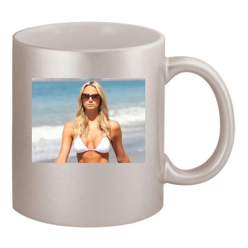 Stacy Keibler 11oz Metallic Silver Mug