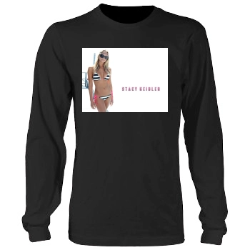 Stacy Keibler Men's Heavy Long Sleeve TShirt