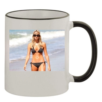 Stacy Keibler 11oz Colored Rim & Handle Mug