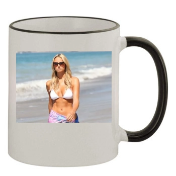 Stacy Keibler 11oz Colored Rim & Handle Mug