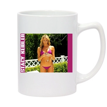 Stacy Keibler 14oz White Statesman Mug