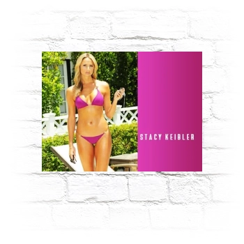 Stacy Keibler Metal Wall Art