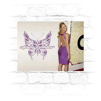 Stacy Keibler Metal Wall Art