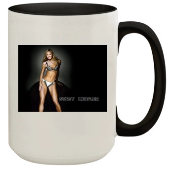 Stacy Keibler 15oz Colored Inner & Handle Mug