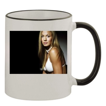 Stacy Keibler 11oz Colored Rim & Handle Mug