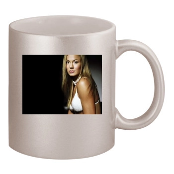 Stacy Keibler 11oz Metallic Silver Mug