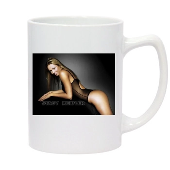 Stacy Keibler 14oz White Statesman Mug