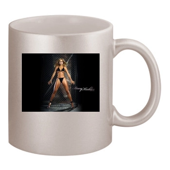 Stacy Keibler 11oz Metallic Silver Mug