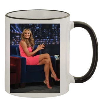 Stacy Keibler 11oz Colored Rim & Handle Mug