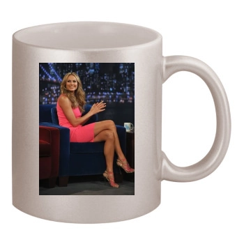 Stacy Keibler 11oz Metallic Silver Mug