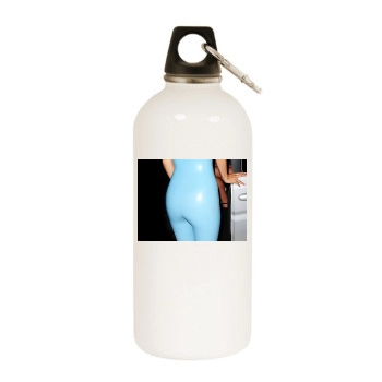 Sugababes White Water Bottle With Carabiner