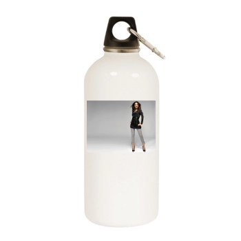 Sugababes White Water Bottle With Carabiner