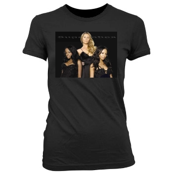 Sugababes Women's Junior Cut Crewneck T-Shirt