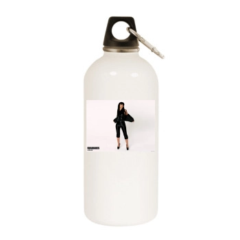 Sugababes White Water Bottle With Carabiner