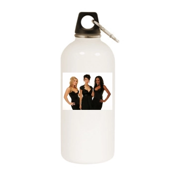 Sugababes White Water Bottle With Carabiner