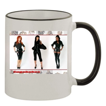 Sugababes 11oz Colored Rim & Handle Mug