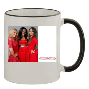 Sugababes 11oz Colored Rim & Handle Mug