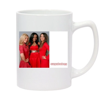 Sugababes 14oz White Statesman Mug