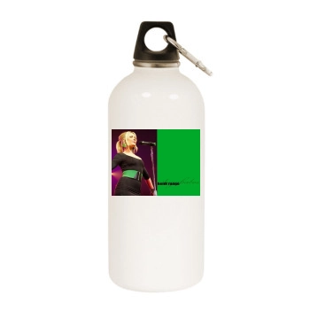 Sugababes White Water Bottle With Carabiner