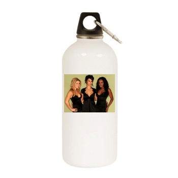 Sugababes White Water Bottle With Carabiner