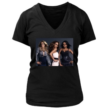 Sugababes Women's Deep V-Neck TShirt