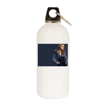 Sugababes White Water Bottle With Carabiner