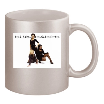 Sugababes 11oz Metallic Silver Mug