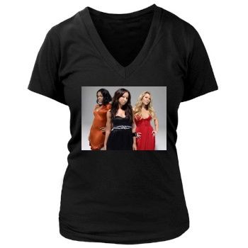 Sugababes Women's Deep V-Neck TShirt