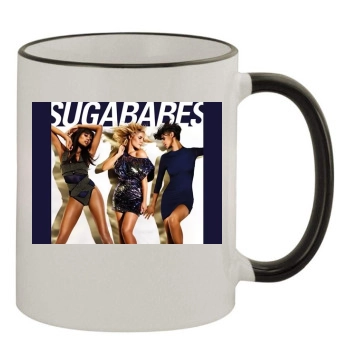 Sugababes 11oz Colored Rim & Handle Mug