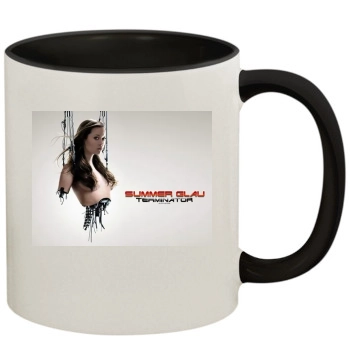 Summer Glau 11oz Colored Inner & Handle Mug