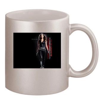 Summer Glau 11oz Metallic Silver Mug