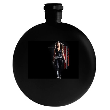 Summer Glau Round Flask