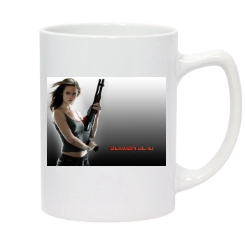 Summer Glau 14oz White Statesman Mug